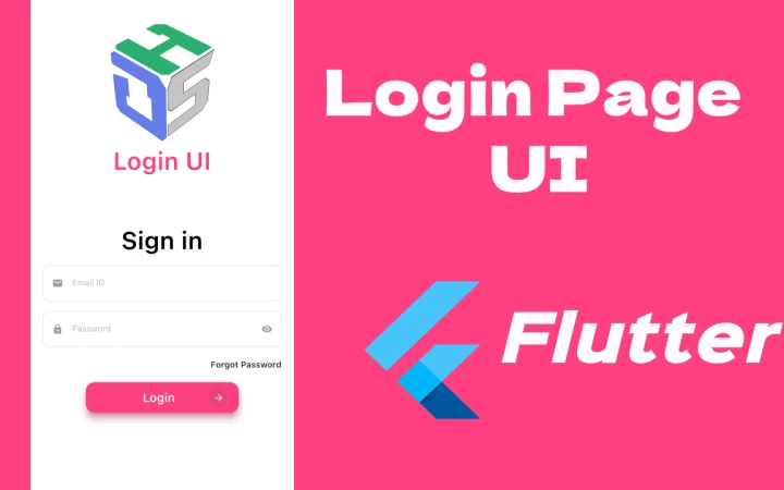 Flutter : Login Page Material UI with form validation