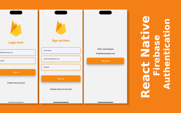 React Native Firebase Authentication – Login and User Registration Tutorial