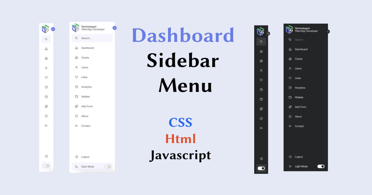 Epic Sidebar Menu Tutorial: Create the *Ultimate* Responsive Design in HTML CSS & JavaScript!