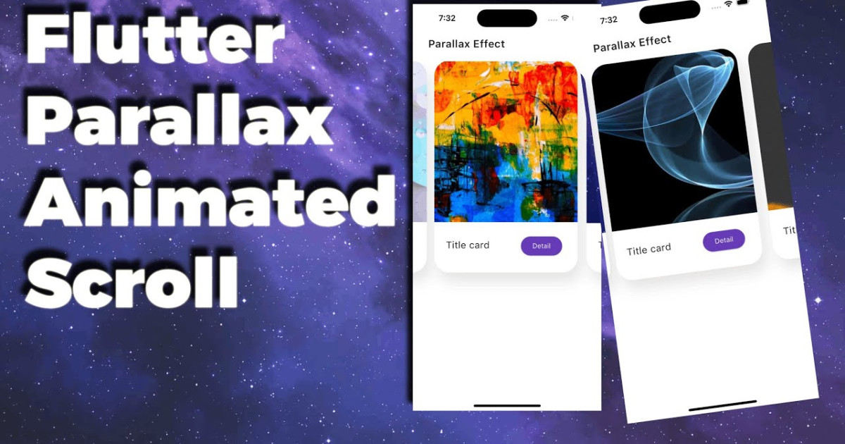 Flutter Parallax Scroll Effect with PageView